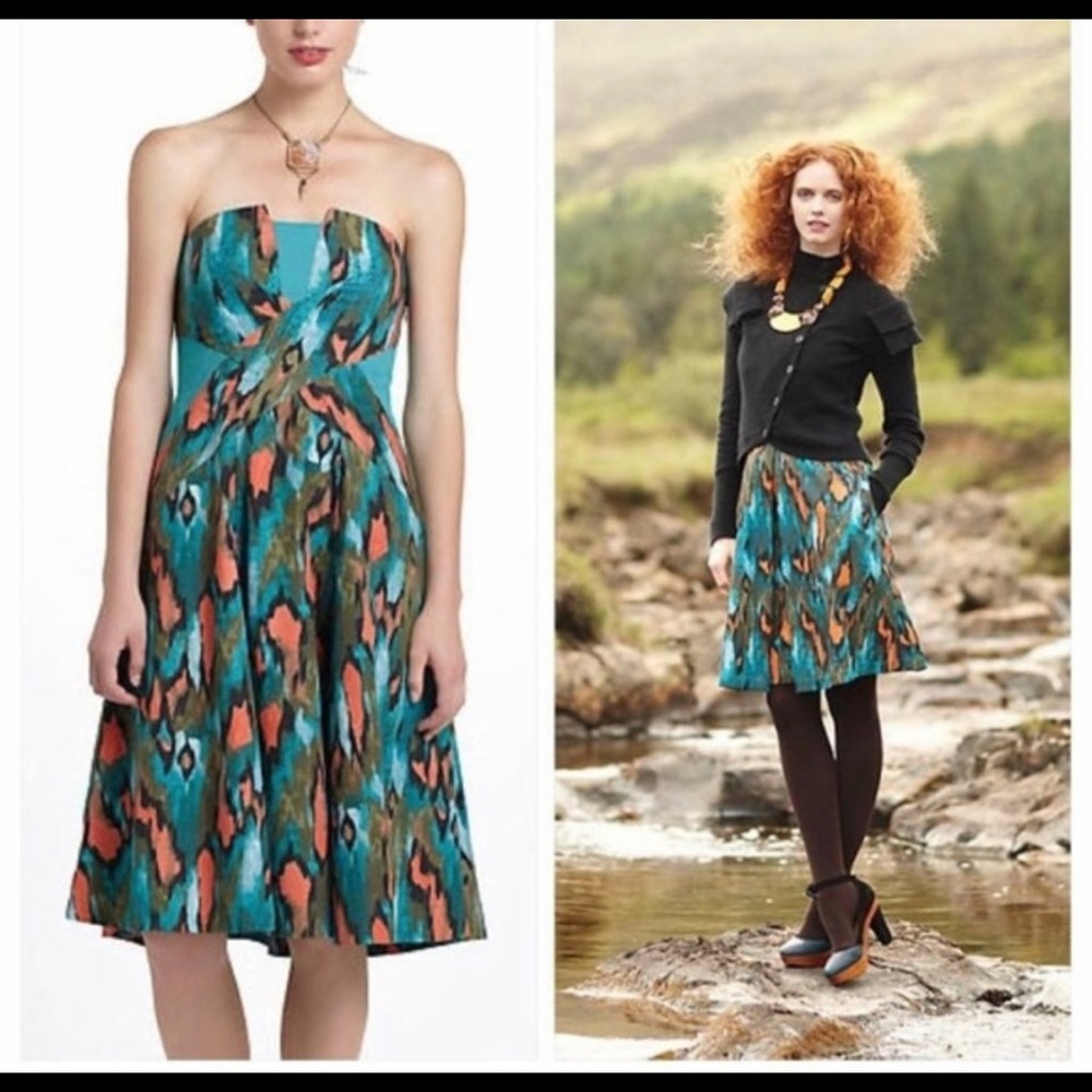 Anthropologie Girls From Savoy Printed Ika…